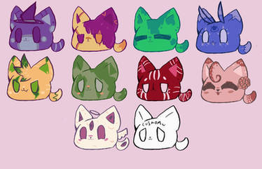 Slime Cats adopt batch (CLOSED)