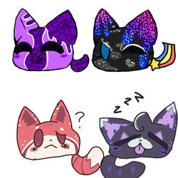 (OPEN) Collab Slime Cat Adopts