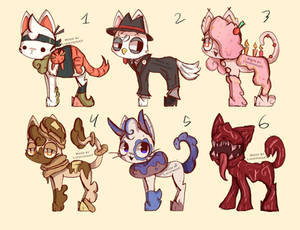 Food Kitty Adopt Batch (CLOSE)