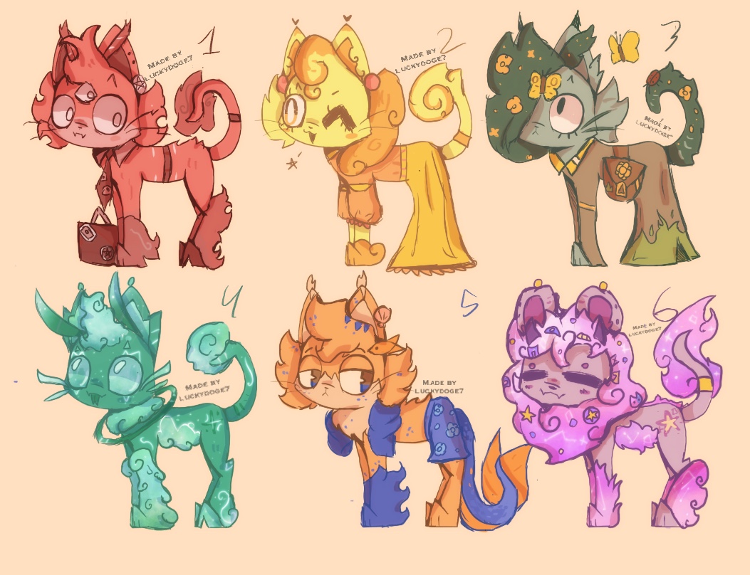 Colorful adopt batch (READD DESCC) (Open 2/6)