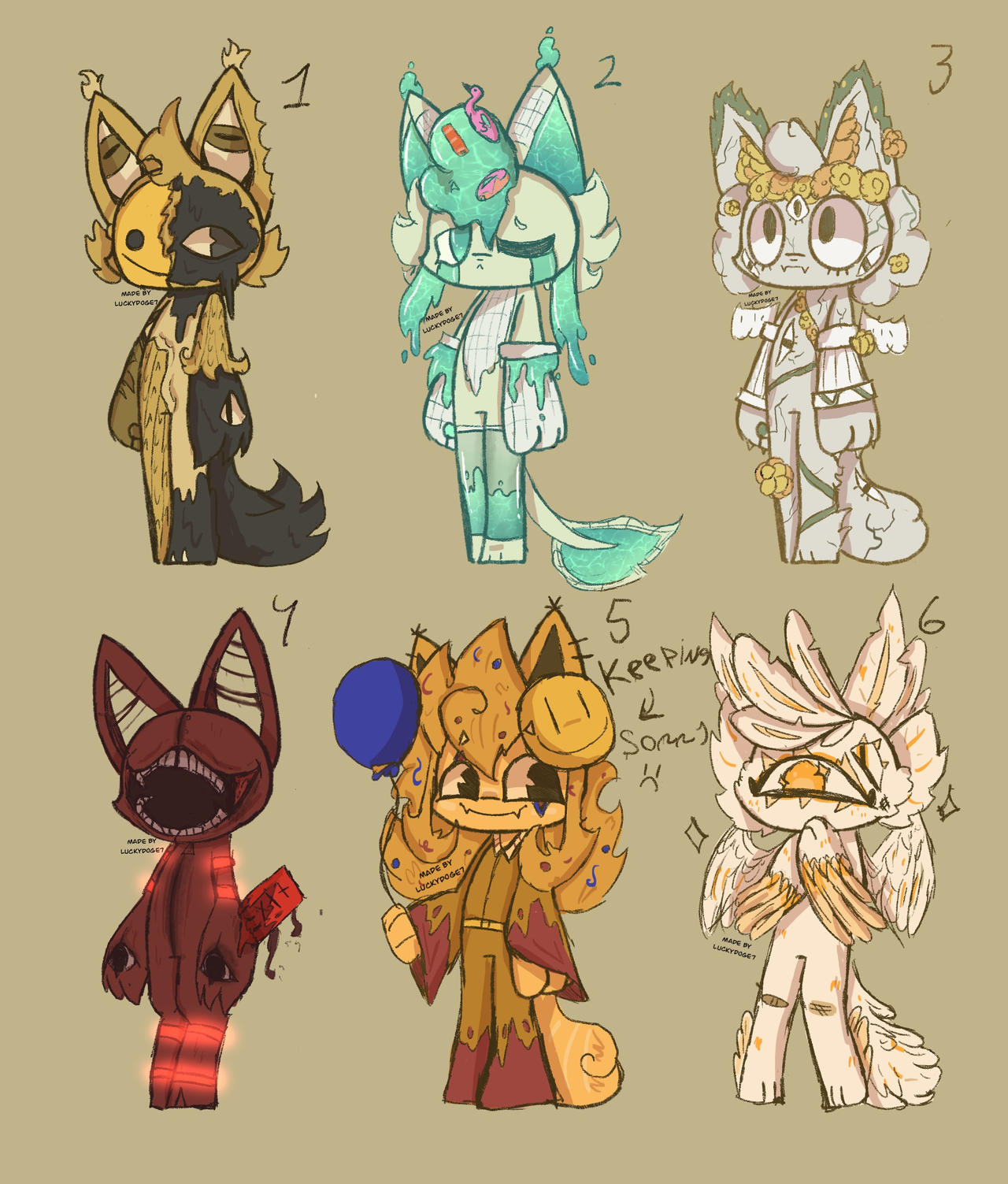 Backrooms Anthro Adopts (CLOSED) (6/4)