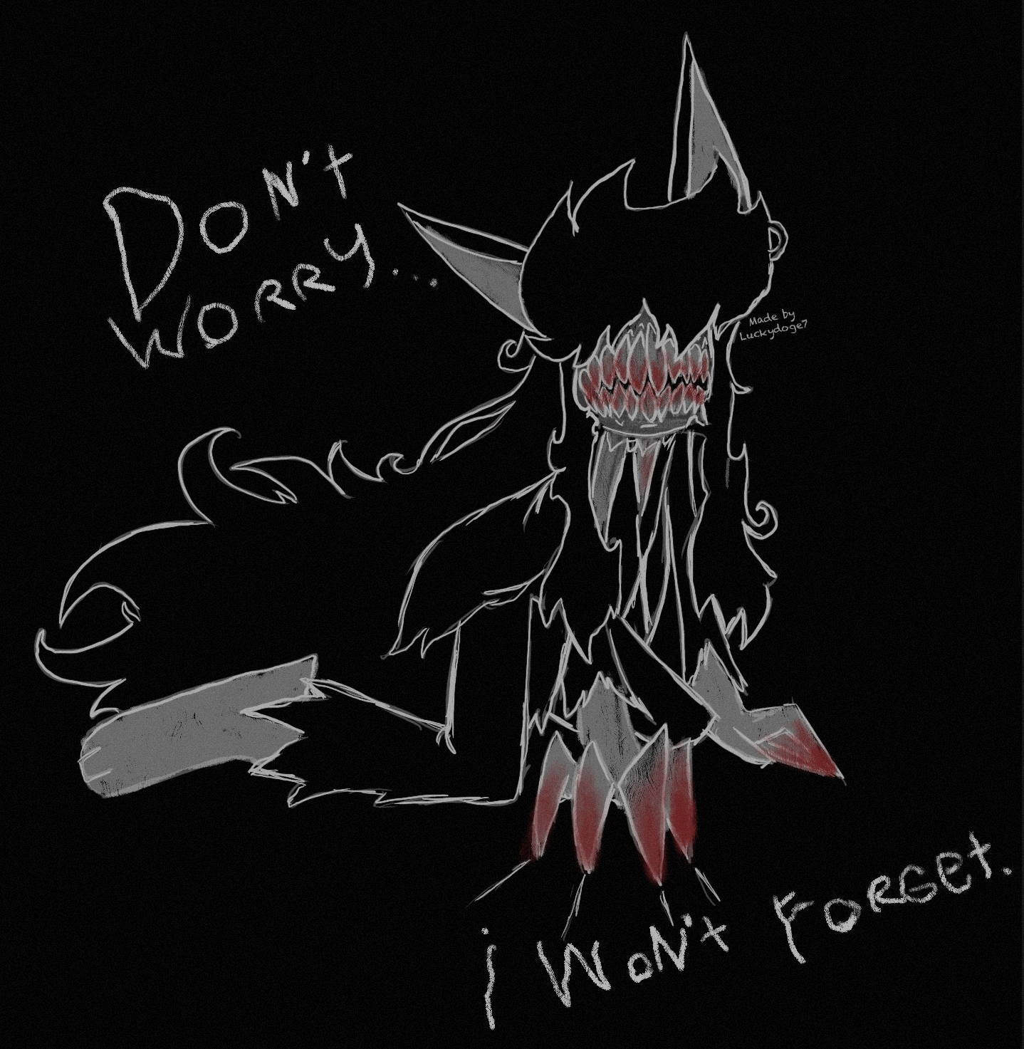 I won't forget!