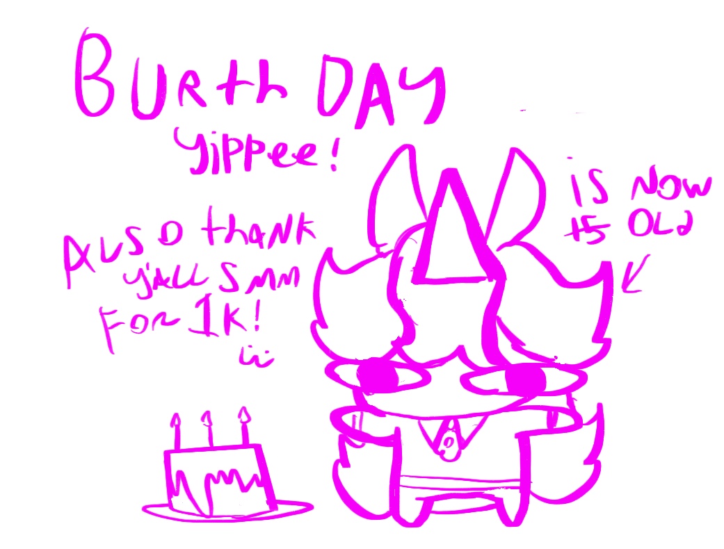 Burthday Yippeee :333