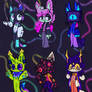 Arcade anthro adopts! (0/6 ON HOLD OTA)