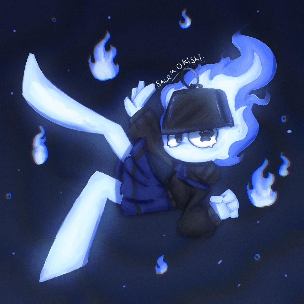 Whispe the wil o the wisp (artfight #22)