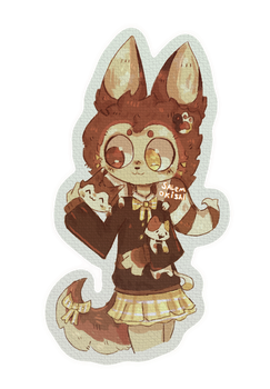 Cheesecake and furret (Artfight #26)
