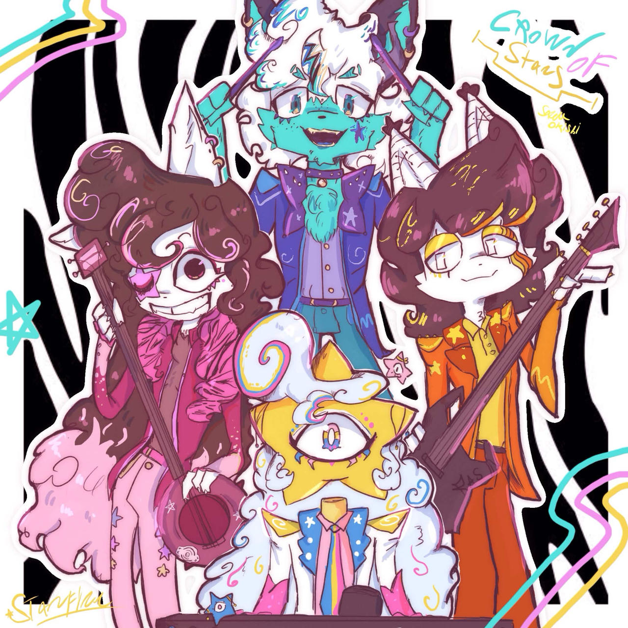 Starfire - Crown of Stars album cover