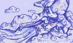 Kuki Shiroi doodle