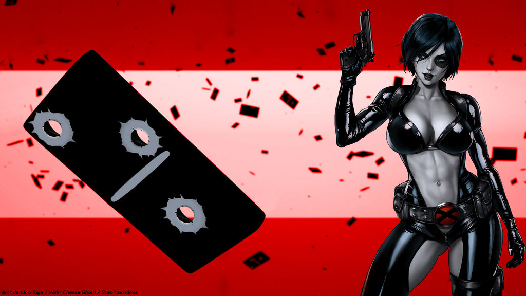 Domino / Marvel / Wallpapers by CheeseGhoul on DeviantArt.