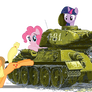 Mane Six on T-34