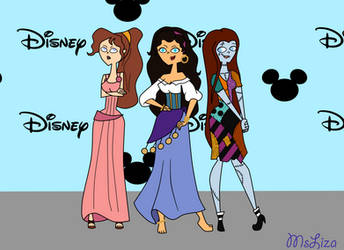 DP: Meg, Esmeralda and Sally