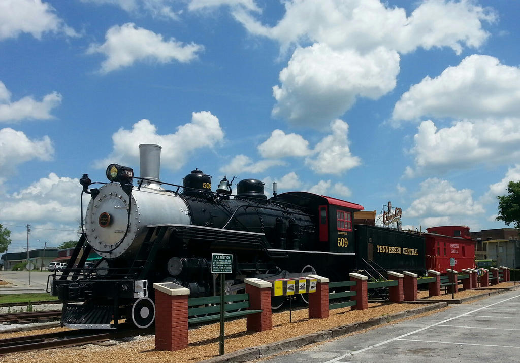 Train Display at the Cookeville Depot Museum