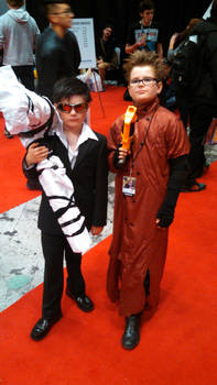 New York Comic Con 2014 - Chibi Vash and Wolfwood