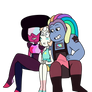 Garnet, Pearl, and Bismuth