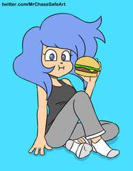 Mia W/ Burger