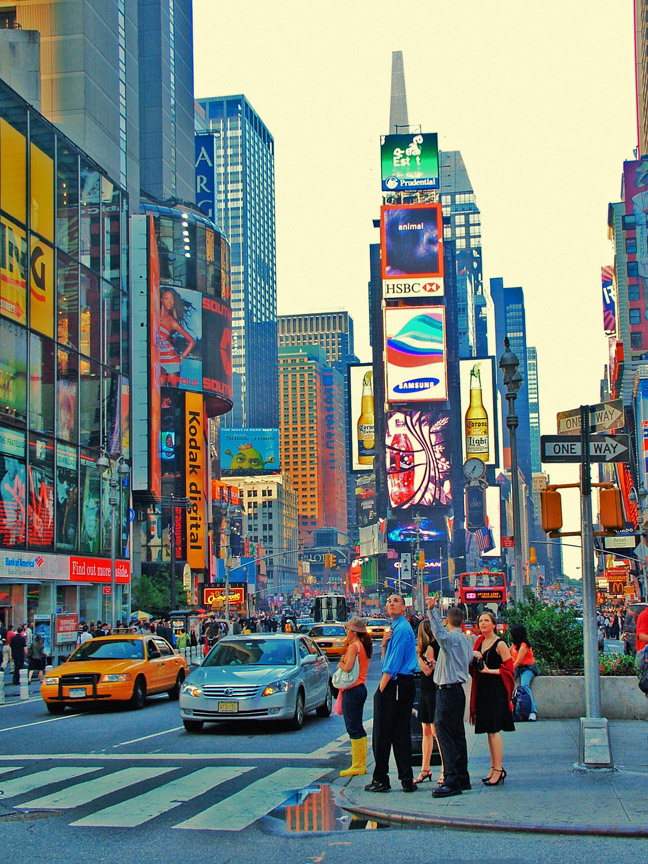 Times Square traffic