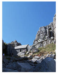 Chapel, St Govans Head, Wales