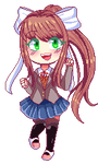 Monika Pixel by MyTwistedMind