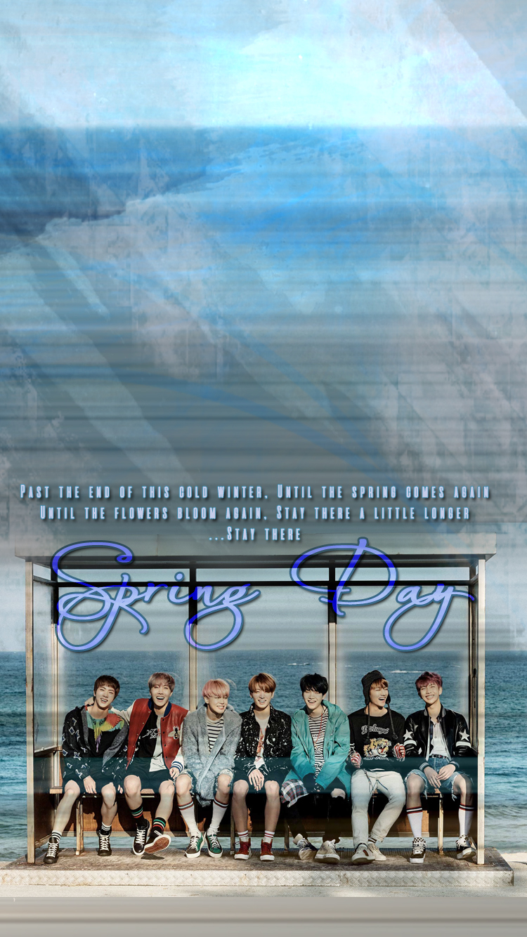 BTS Spring Day Phone Lockscreen by Erpoopie on DeviantArt BTS Spring Day Phone Lockscreen by Erpoopie on DeviantArt