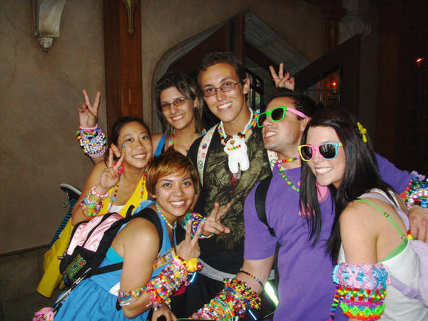 Disneyland Rave Raver Day at Disneyland 8 by wiccanxfire on DeviantArt