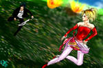 Noctis vs. Terra - DAC7R1 by xDrifterr