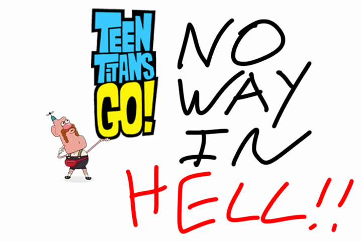 Uncle Grandpa Crossover meme 03 (Teen Titans NO!)