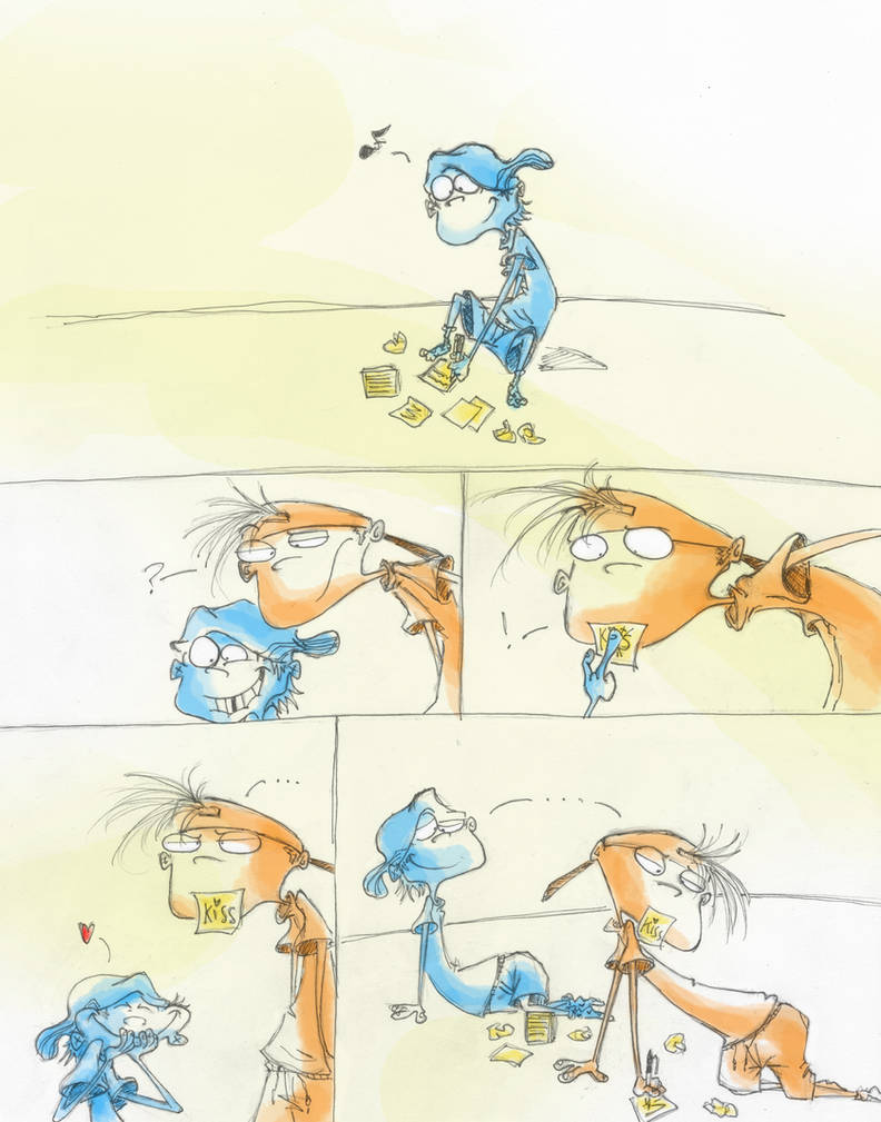 Deviantart Mr Note Love notes - 1 by MmeRoronoa on DeviantArt