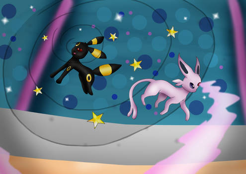 Contest: Espeon and Umbreon