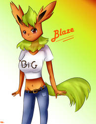 Blaze is hawt X3 by Kalinel