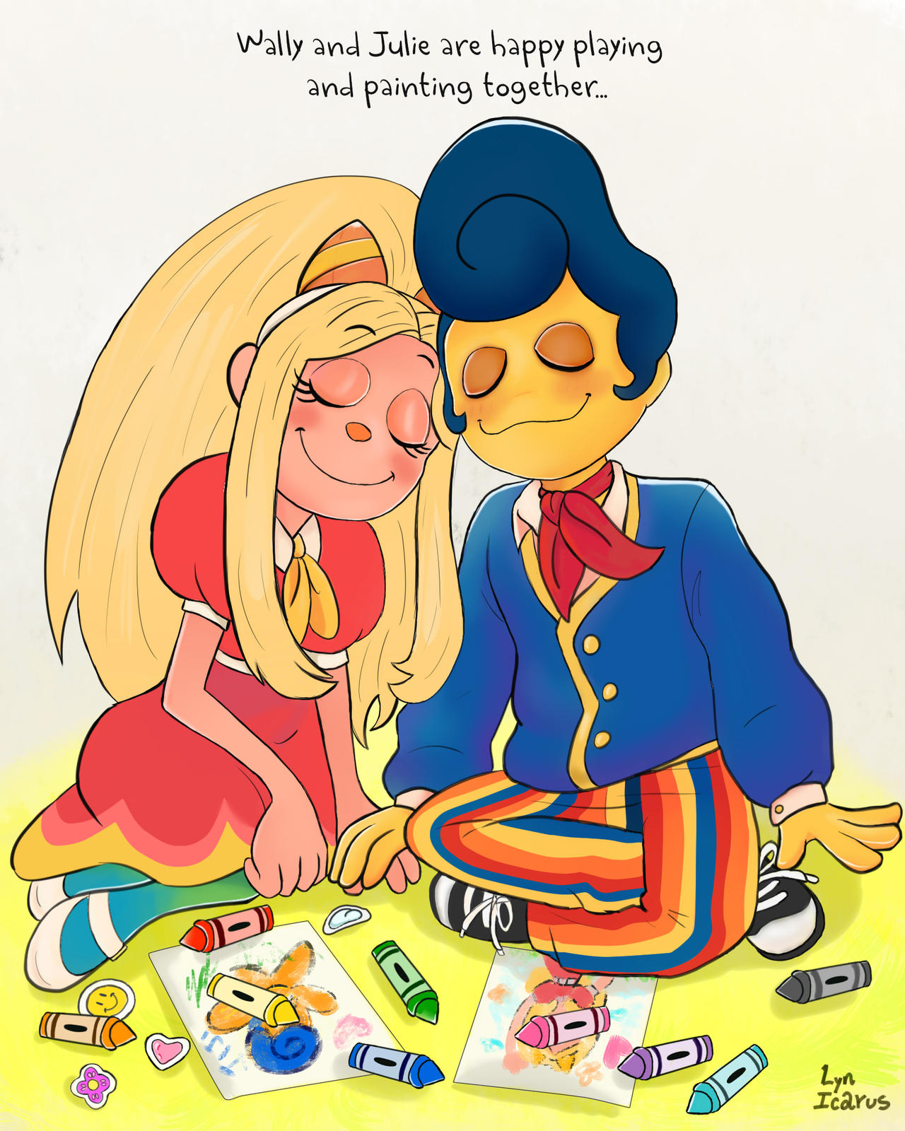 Wally And Julie by LynIcarus on DeviantArt