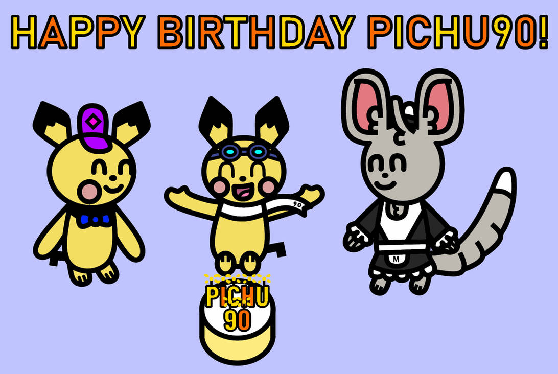 Happy Birthday pichu90