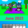 IceFirey573 2023 Calendar - June