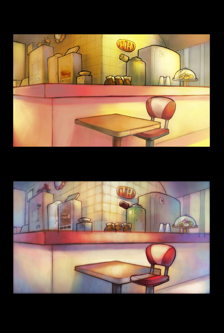 Diner Layout Painting 1 + 2