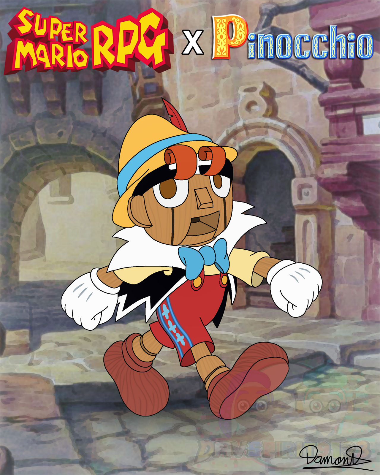 Geno as Pinocchio by DAVSpirit9123 on DeviantArt