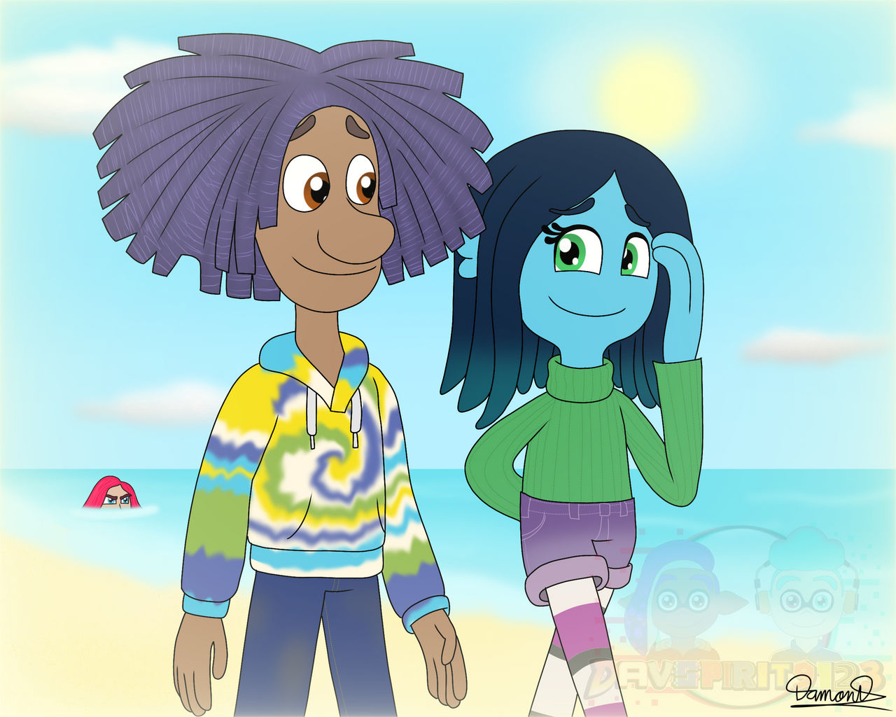 Ruby Conner Ruby and Connor at the Beach by DAVSpirit9123 on DeviantArt