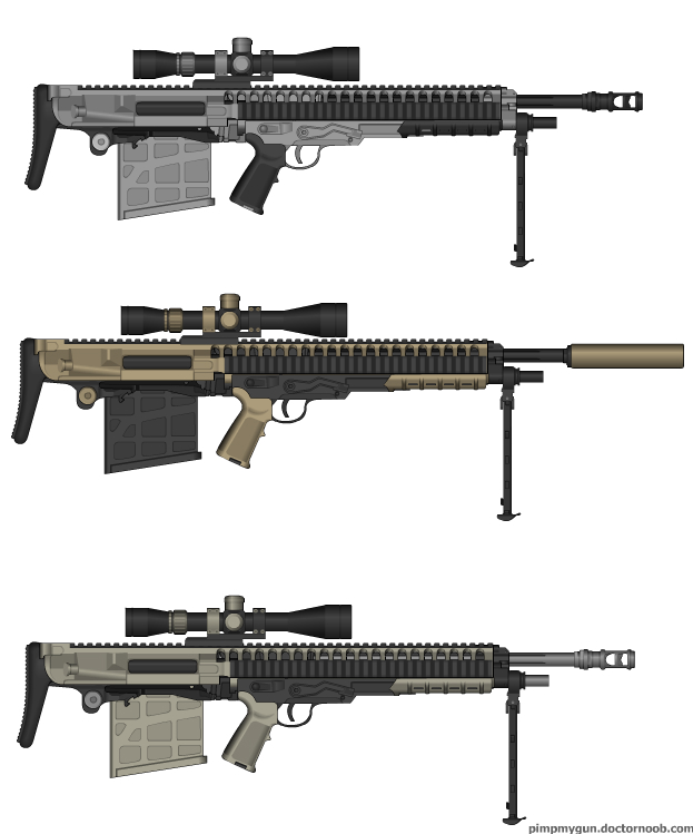 XR-VIII Teraanus Anti-Material Rifle