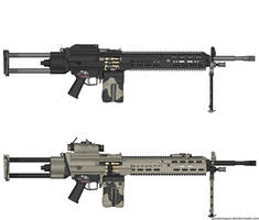 NEZ-09 Hakaar Light Machine Gun