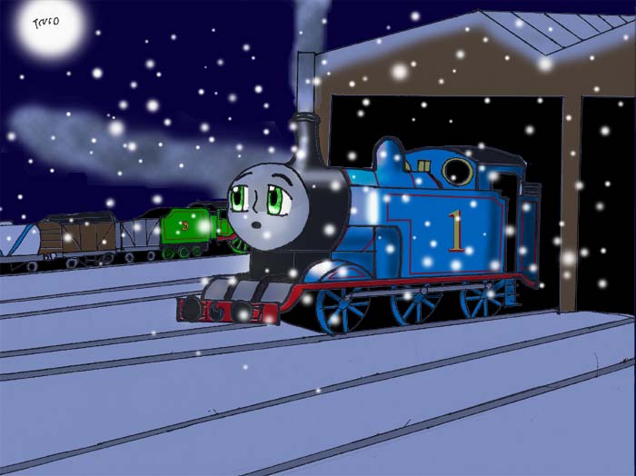 Old Thomas Christmas Pic by Trurotaketwo on DeviantArt