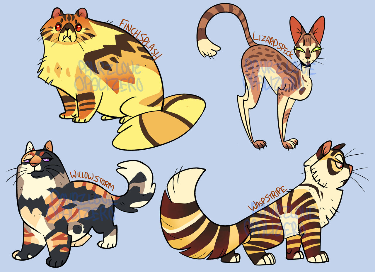 Warrior cats adopts CLOSED by Lynnadrity on DeviantArt