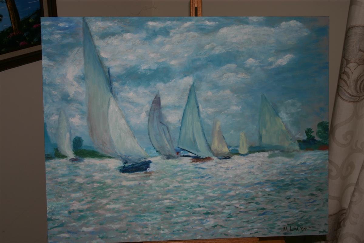 Sailboats at Argenteuil