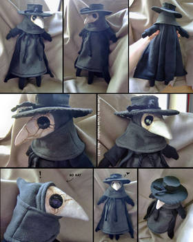 Plague Doctor Doll