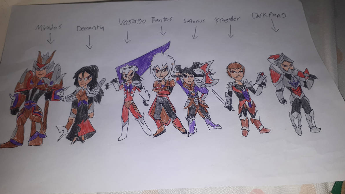 Demon generals by UltraKun on DeviantArt