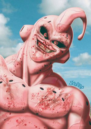 Majin buu by kondziol99 on DeviantArt