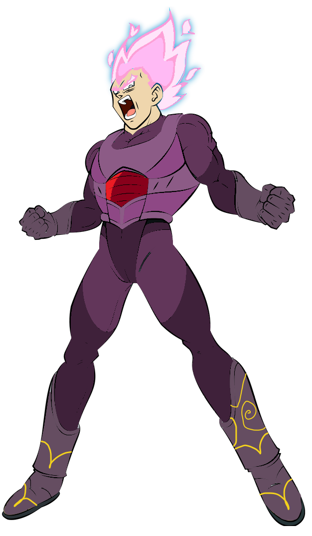 Super Saiyan Rose Vegeta Black MLL Influenced by PapaPootOs on DeviantArt