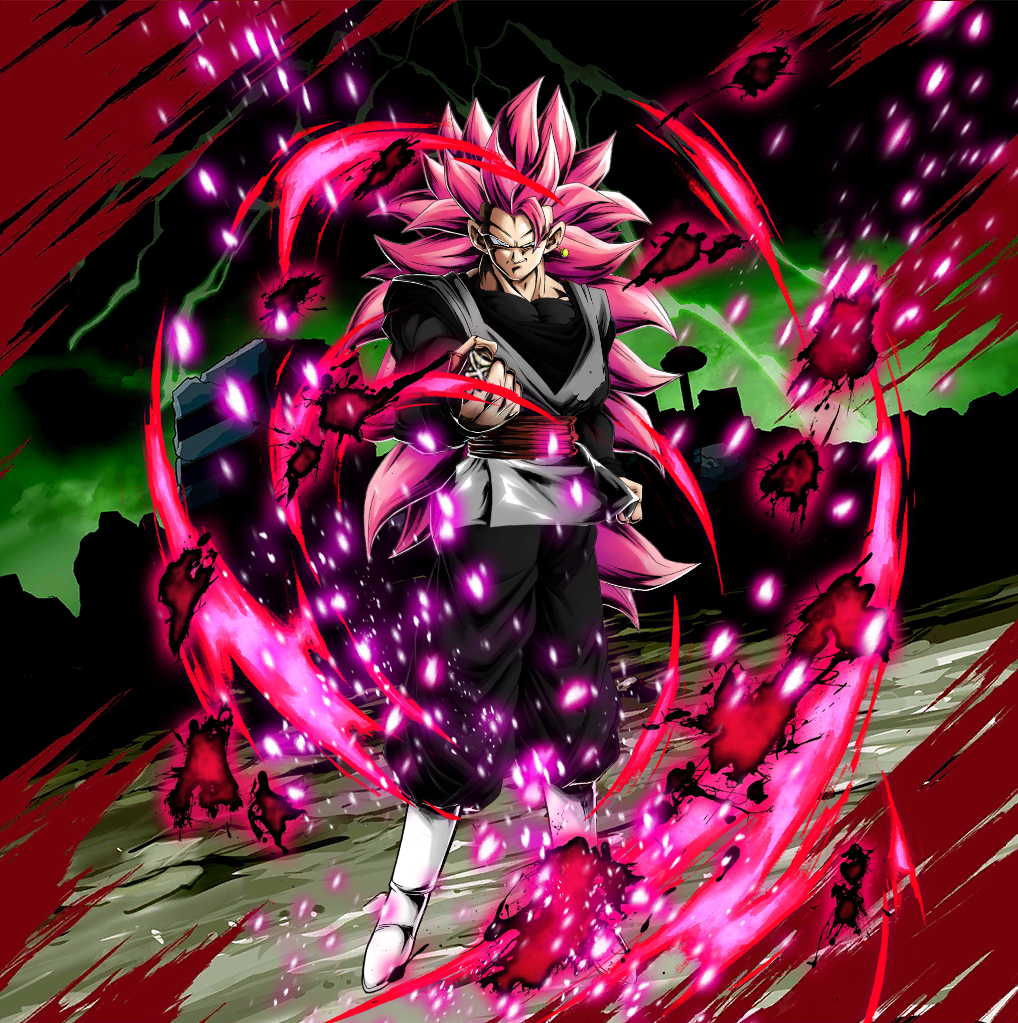 ArtStation - Super Saiyan Rosé Goku Black (Drip)