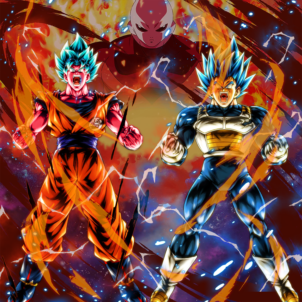 Vegeta ssj blue evolution/Goku ssj blue kaio-ken : r/DragonballLegends