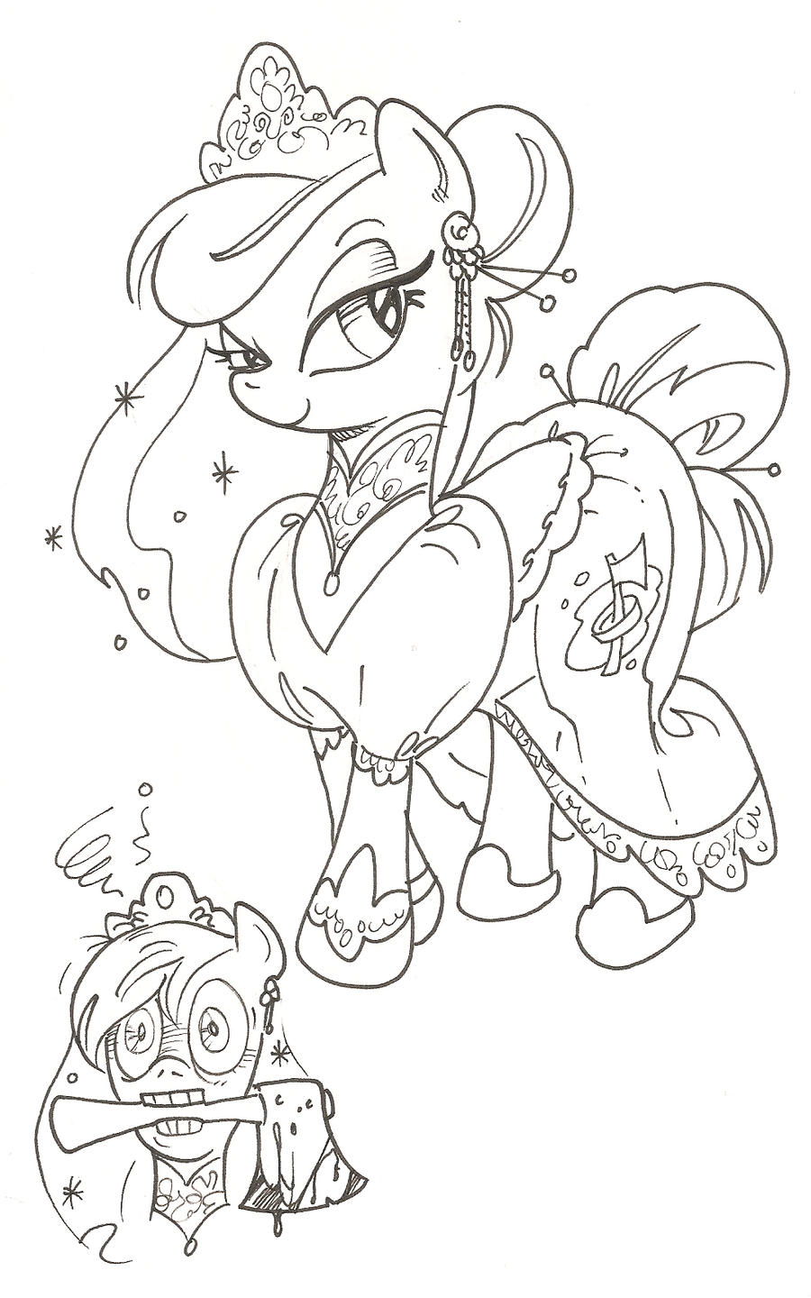 My Little Pony Haunted Mansion Bride, Constance