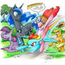 Pinkie Pie Fly By, My Little Pony