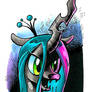 Changeling Chrysalis marker sketch, My Little Pony