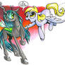Derpy and Chrysalis, My little pony